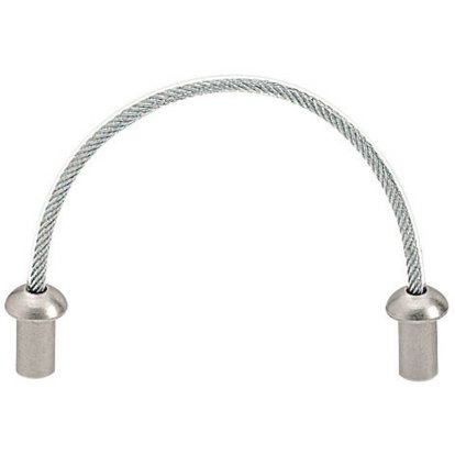 Fil acier nickelé mat entraxe 96 mm