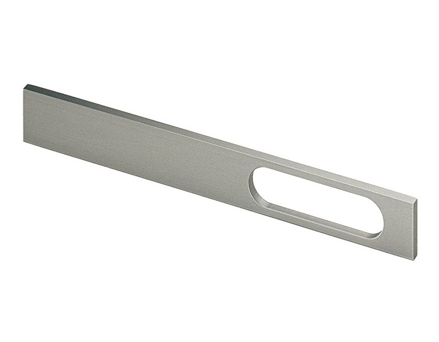 Poignée alu finition inox brossé entraxe 260 mm