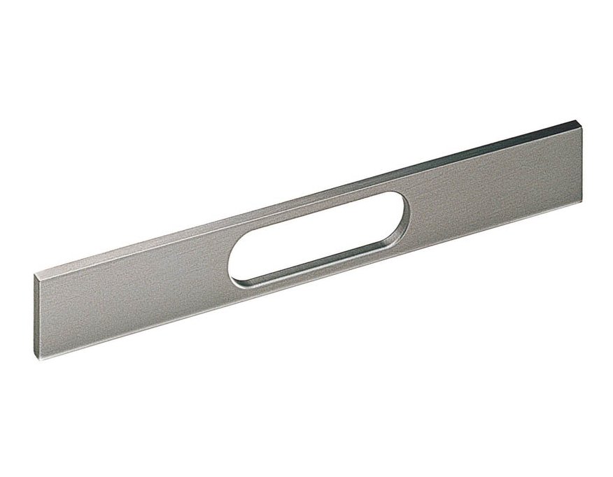 Poignée finition acier inoxydable brossé entraxe 160 mm