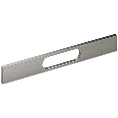 Poignée finition acier inoxydable brossé entraxe 460 mm