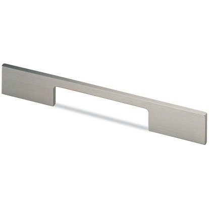 Poignée alu finition inox brossé entraxe 260 mm