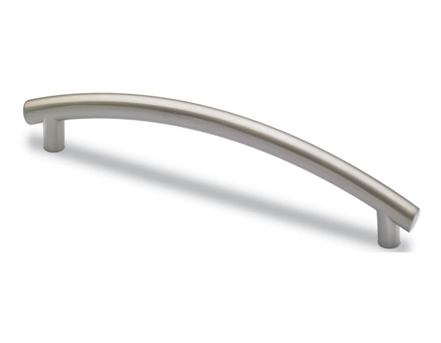Poignée fil zinc acier inoxydable entraxe 128 mm
