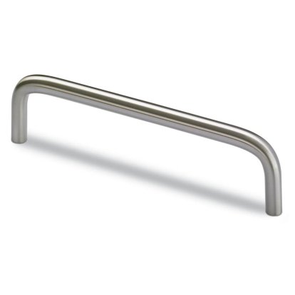 Poignée fil acier finition acier inoxydable entraxe 96 mm