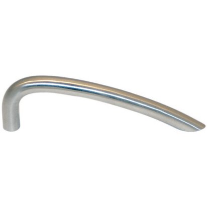 Poignée fil courbe inox brossé entraxe 96 mm