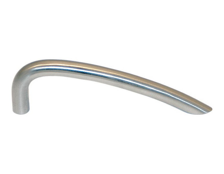 Poignée fil courbe inox brossé entraxe 96 mm