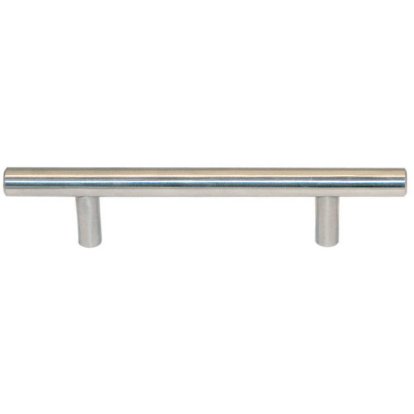 Poignée barre inox entraxe 192 mm