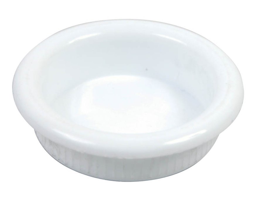 Poignée cuvette ronde plastique noir Ø 40 mm