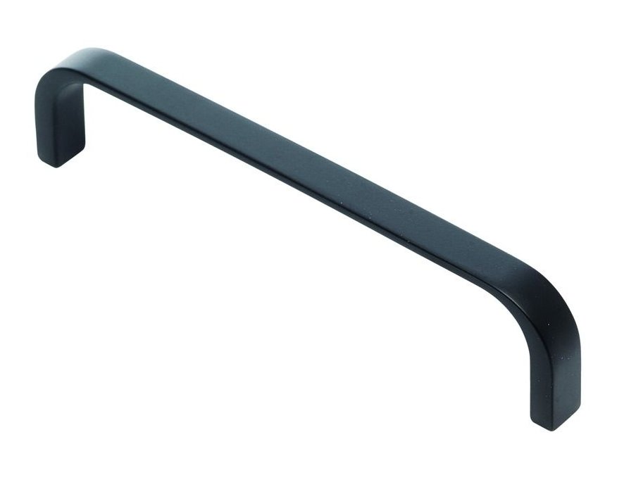 Poignée Pronto zamak laqué noir mat entraxe 128 mm hauteur 30 mm
