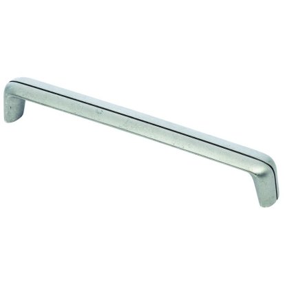 Poignée Pronto zamak fer vieilli mat entraxe 160 mm hauteur 26 mm