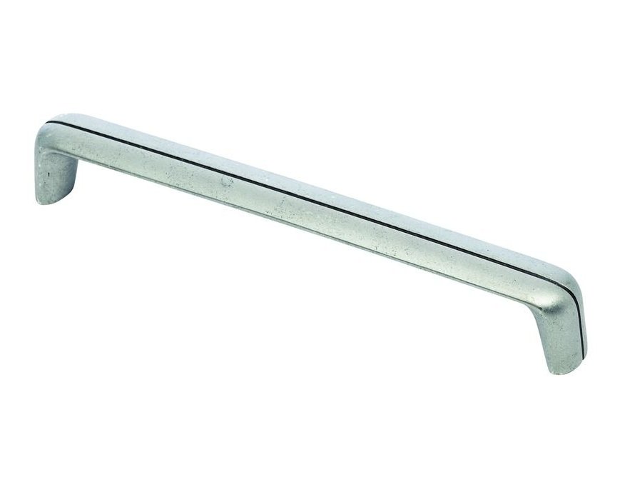 Poignée Pronto zamak fer vieilli mat entraxe 160 mm hauteur 26 mm