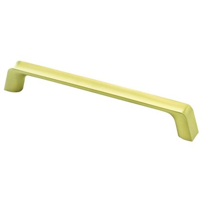 Poignée Pronto zamak laiton brossé entraxe 160 mm hauteur 26 mm