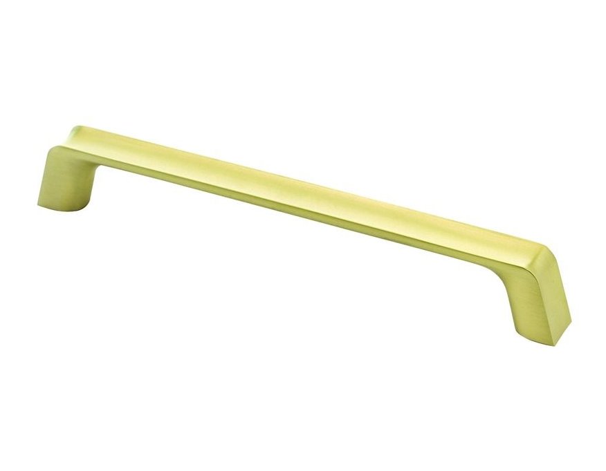 Poignée Pronto zamak laiton brossé entraxe 160 mm hauteur 26 mm