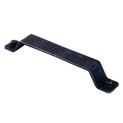 Poignée Kentucky acier noir mat, longueur 180 mm entraxe 160 mm hauteur 25 mm 